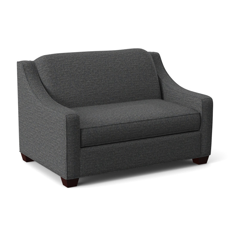 Phillips Upholstered Accent Chair, Empire Mahogany, Connelly Crow