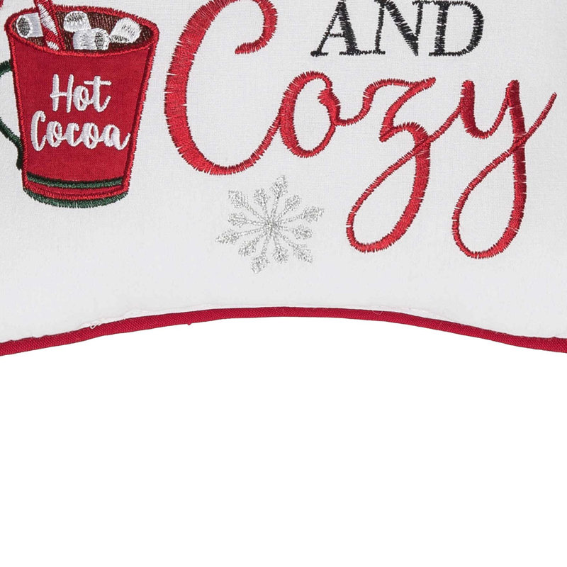 Warm and Cozy Cocoa Mug Pillow