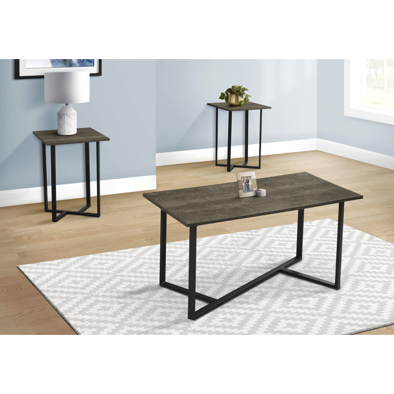 Table Set, 3Pcs Set, Coffee, End