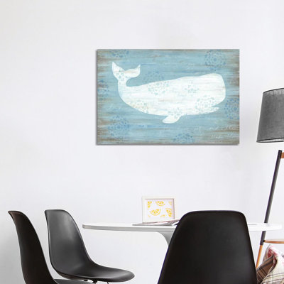 Ocean Whale by Annie LaPoint - Wrapped Canvas Gallery-Wrapped Canvas Giclée