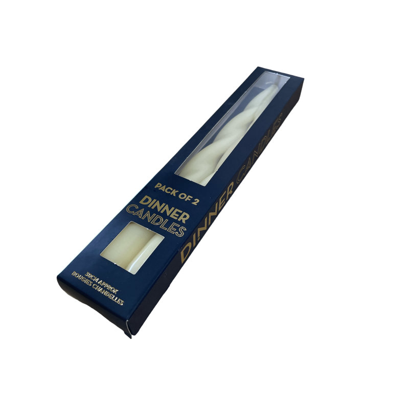 Unscented Taper Candle