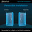 Porte de douche à charnière sans cadre 72 "Unidoor avec technologie ClearMax ™-39782340-20961252