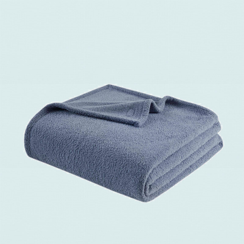 1 PCS Blanket, King, Navy Blue