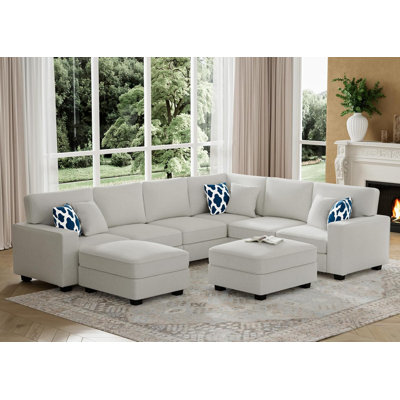 8pcs Compression Modular Flexible Combination Sectional