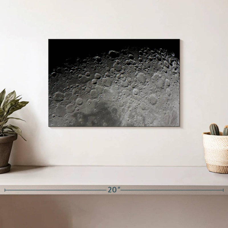 Oberle Moon Surface, 8" H x 12" W