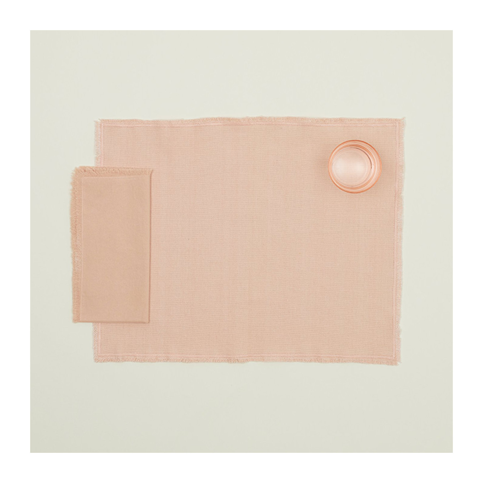 Shanice Essential Dinner Napkin, Blush