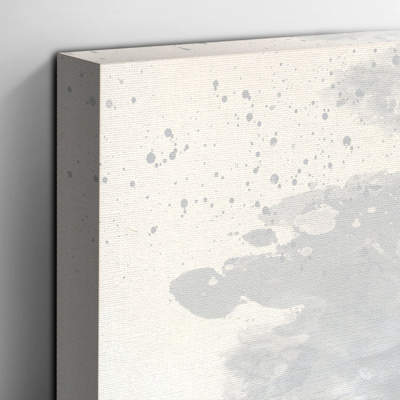 Giraffe Painting on Canvas - Wrapped Canvas, 35cm H x 50cm W