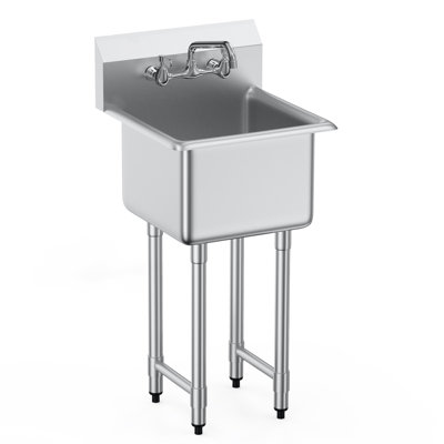 Stainless Steel Prep & Utility Sink