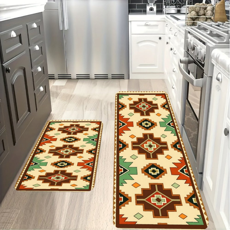 Tapis de couloir et cuisine beige Southwest