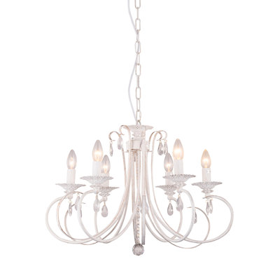 Tyrion 6 - Light Candle Style Chandelier