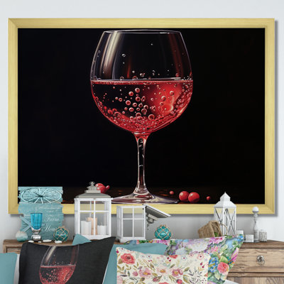 «Garnet Glimmer I», reproduction sur toile