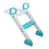 Aqua/White