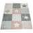 Blanc / gris / rose