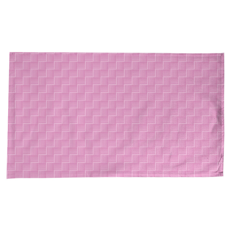 Rayures nattes classiques Nappe, Rose clair