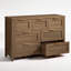 3 Pieces Bedroom Set with Dresser & Nightstands-977036405