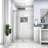 Shower Door 48" W X 76"H Single Sliding Bypass Shower Enclosure, 5/16 In. (8Mm), Chrome-121703456