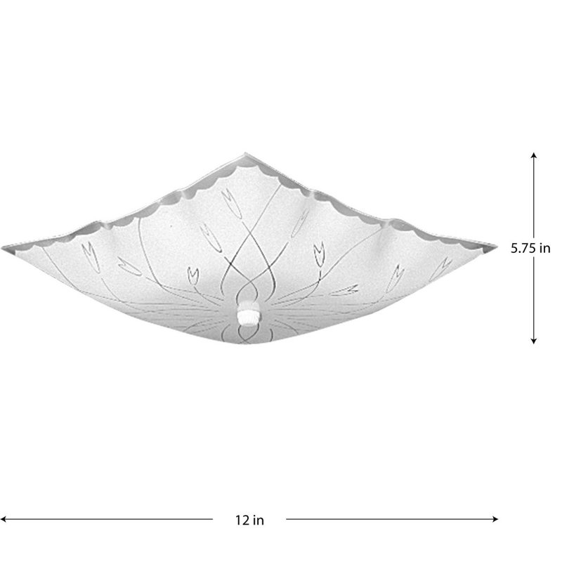 Bonifant Glass Flush Mount