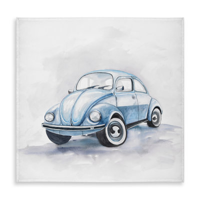 Beetle Blue Car Tablecloth - Indoor/Outdoor Bedroom Decor