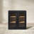 Alpena  31" Modern Cabinet with Fluted Glass and Knurled Brass Handles-1678617309