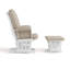 Fauteuil oscillant et coulissant avec repose-pieds Tuscany-14352737-14352740