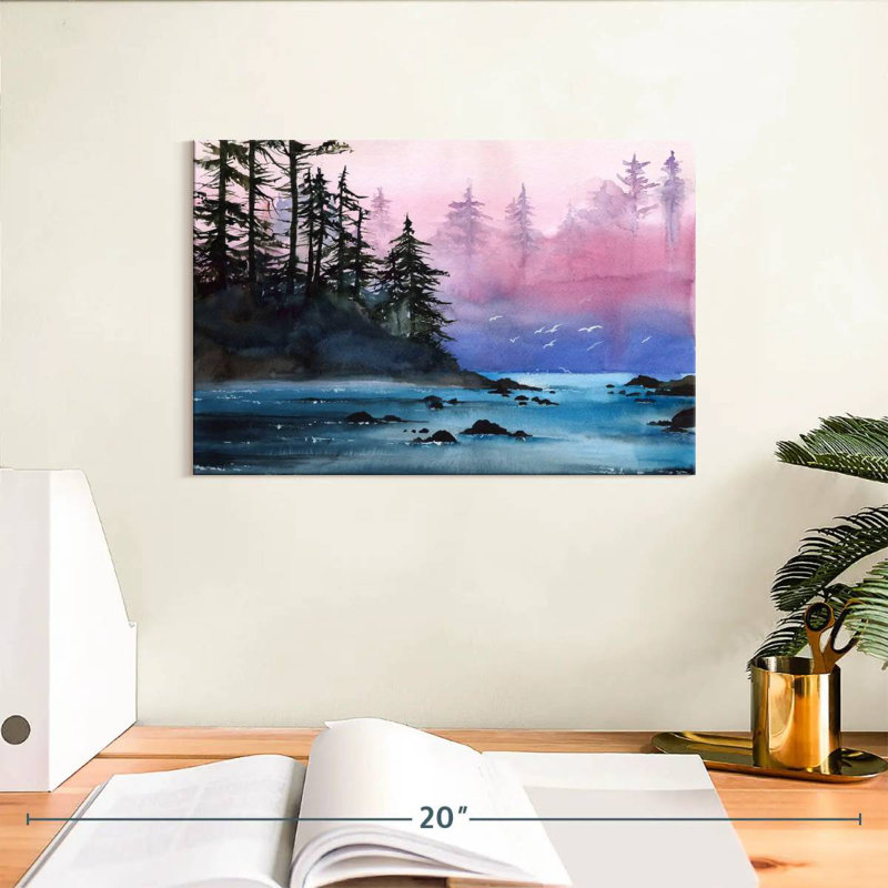 Alvord Misty Forest River, H 8 po x l 12 po