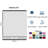 12-Pack Turkish Cotton Washcloth Set, 13x13 Inch 600 GSM Face Towels-1012274715