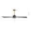 Ventilateur de plafond à 4 pales avec lumière DEL et télécommande Kyliegh-528982591-528982588-511506478