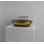 Vast Studio Vessel Sink – Oval Countertop Basin with Smooth Interior, Metallic Luxury Finish & Modern Spa-Inspired Sculpted Design
