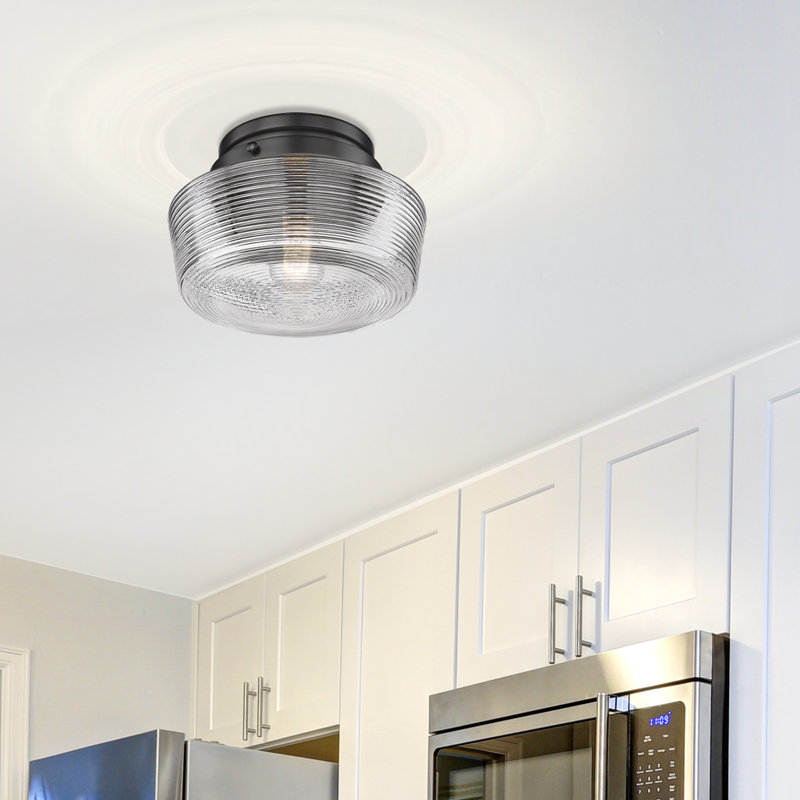 Dorles Glass Flush Mount