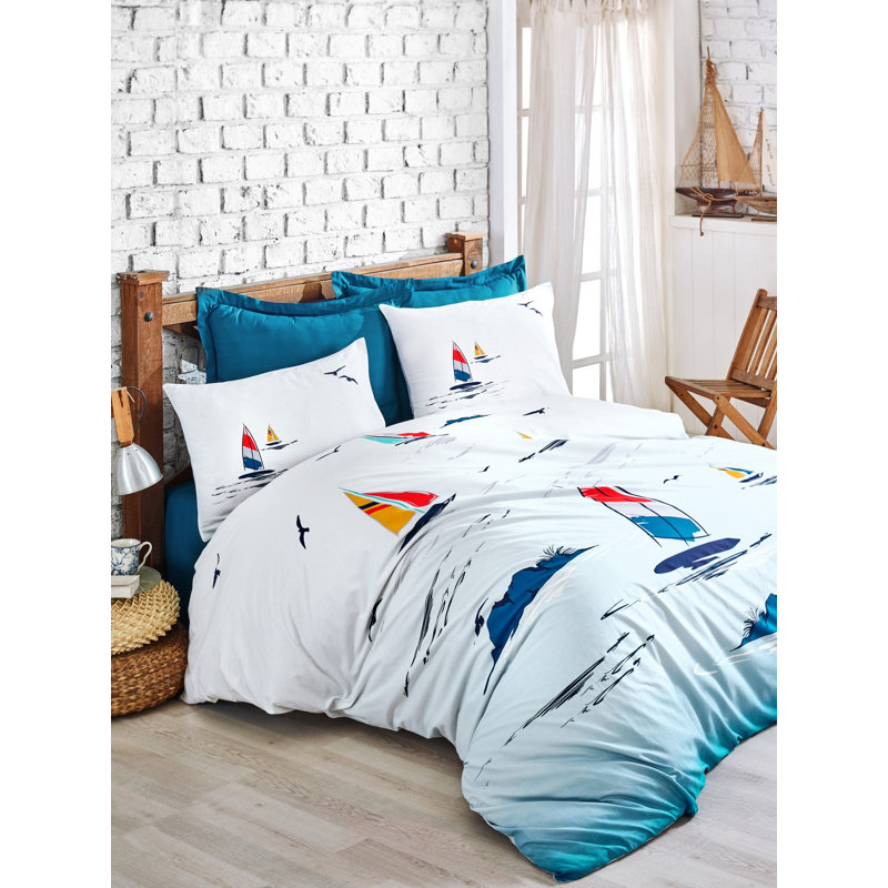 Ensemble de housse de couette 100% coton Brody
