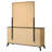 Gutow 6-drawer Dresser And Mirror Natural Pine