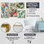 Nigan - Ensemble de 5 impressions sur toile tropicales-103333608