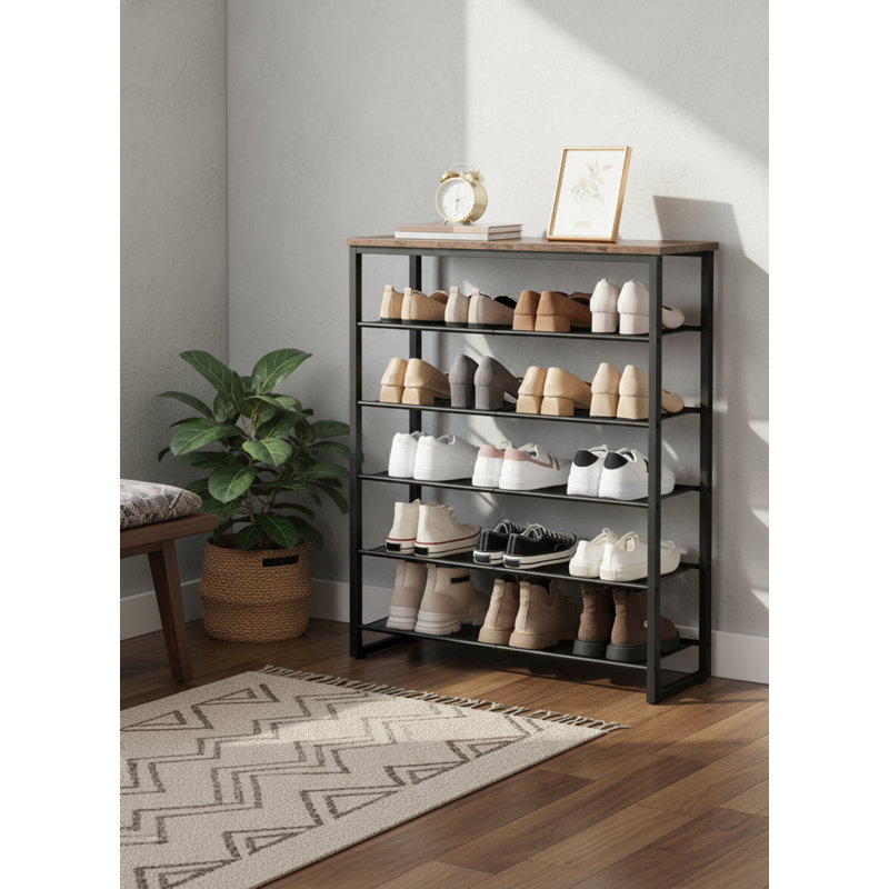 18 Pair Shoe Rack