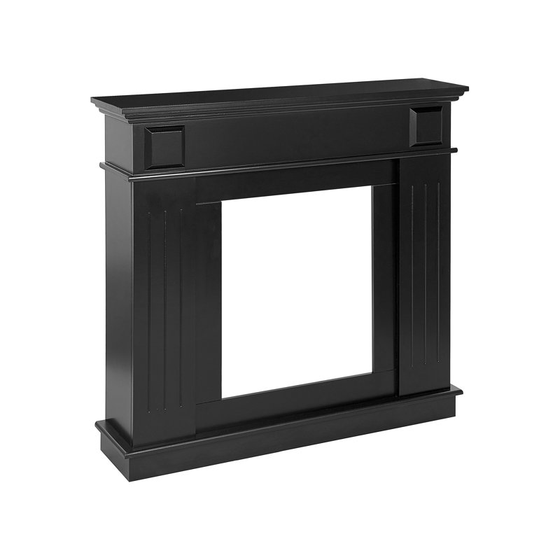 Fierros Fireplace Surround, Black
