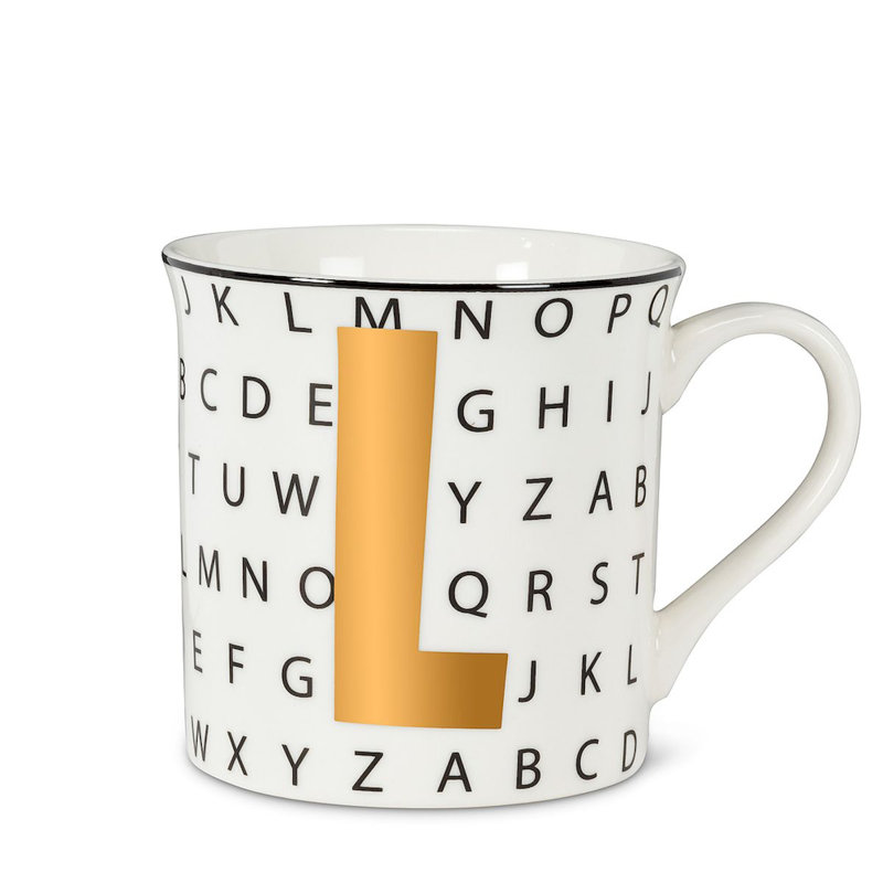 Tasse à café graphique L
