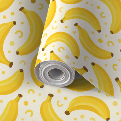 Papier peint auto-adhésif et adhésif Bananas