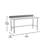 Commercial Stainless Steel Kitchen Prep and Work Table with Backsplash