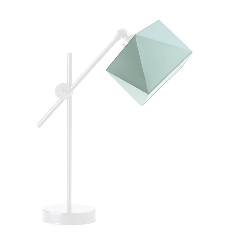Birrell Adjustable Metal Desk Lamp, Mint
