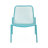 Stackable Chairs For Outdoor Use, Stable, 26" W X 22.28" D H, Teal Color Metal Spaces, ,