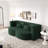 Evren Boneless Modern Minimalist Compression Convertible Floor Sofa Bed with Pillows-124301695-124635913