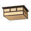 Rustic Lodge 4 - Light Flush Mount