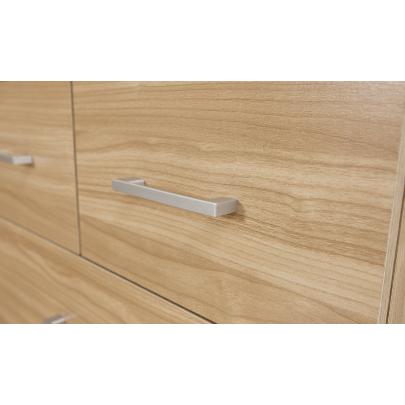 Charents Piece Bedroom Set, Oak