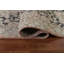 Tapis persan Kerman en laine à motif floral rétro noué à la main 10 x 13