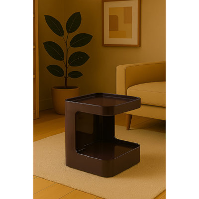 Table d'appoint brune
