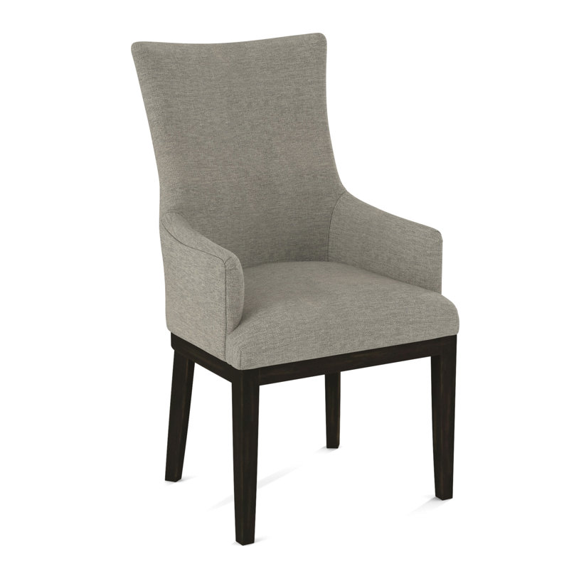 19'' H Upholstered Armchair, Espresso, 61585-76