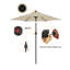 Parasol de marché lumineux 7,5 pi Atanase-2077758263-2051477505