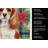 Blenheim English Toy Spaniel Christmas PoinsettIas Kitchen Towel-2080584046