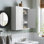 Armoire de salle de bain murale H 26 "avec tablette réglable Coster