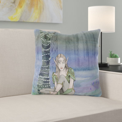 Outdoor Reversible Throw Pillow