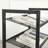 3-Tier Adjustable Shoe Rack, Freestanding Organizer With Wide Mesh Shelves For Efficient Entryway Storage
